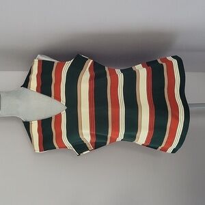 Vintage 70's stripe sweater vest